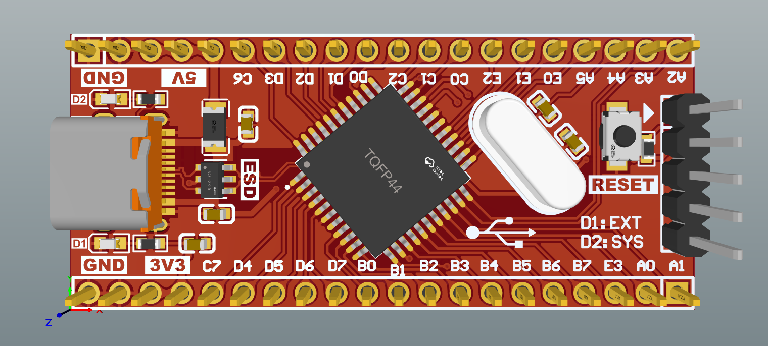 TECKIO PIC18K USB